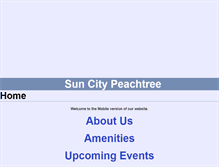 Tablet Screenshot of clubpeachtree.net